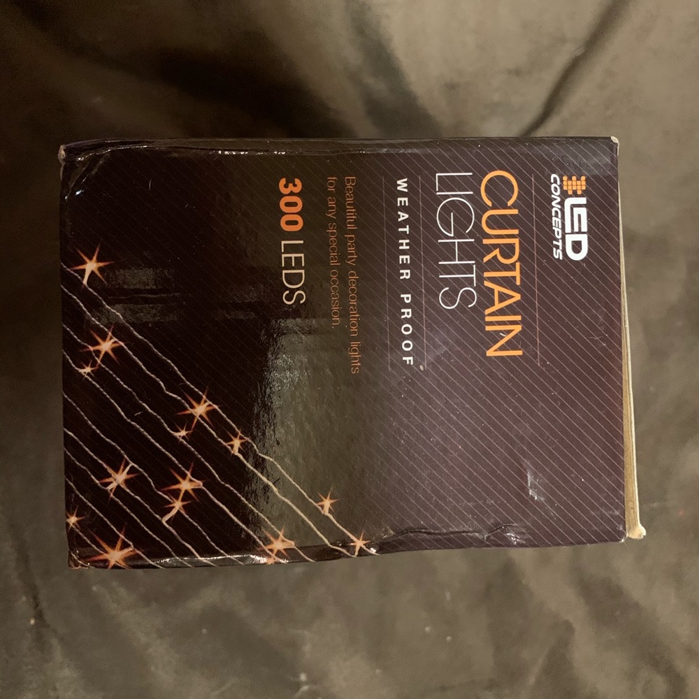 LED curtain lights, full set